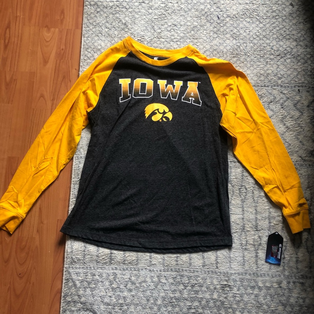 Iowa Hawkeye baseball tee